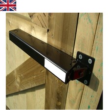Durable Black Powder-Coated Hydraulic Gate Closer - 50kg Capacity, User-Friendly