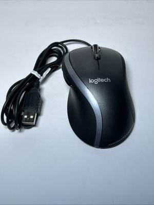 Logitech M-U0007 Optical Wired USB Performance Laser Mouse - Black/Gray