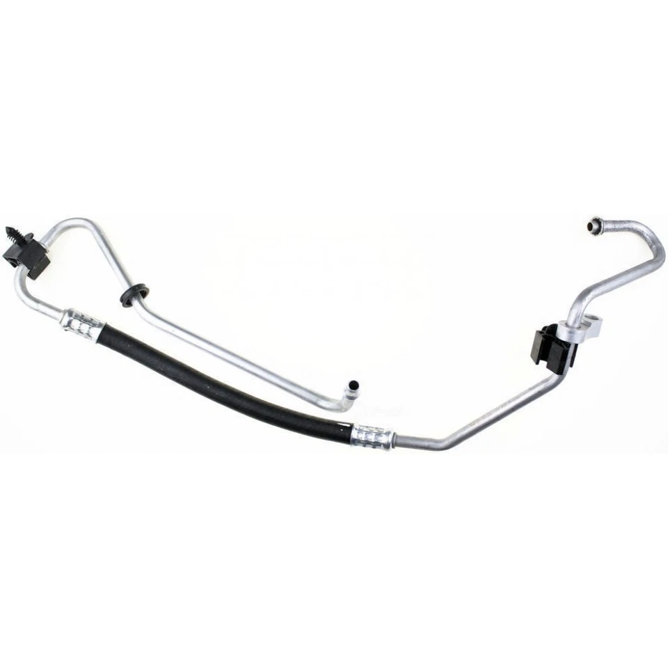 For Saturn Aura 2007 08 2009 Transmission Oil Cooler Hose Black; Silver Housing - Image 2 of 4