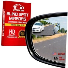 Blind Spot Convex Car Mirror - Rearview Accessories for Car Pack of 1 Rhombus
