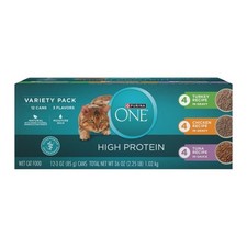 True Instinct Turkey, Chicken; Tuna In Gravy Premium Wet Cat Food Variety Pack