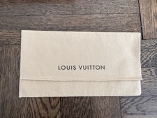 Authentic Louis Vuitton Dust Bag Envelope Flap Style Size 9x5   1Piece Used