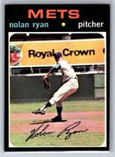 1971 Topps Nolan Ryan #513 HOF New York Mets  - High Grade!