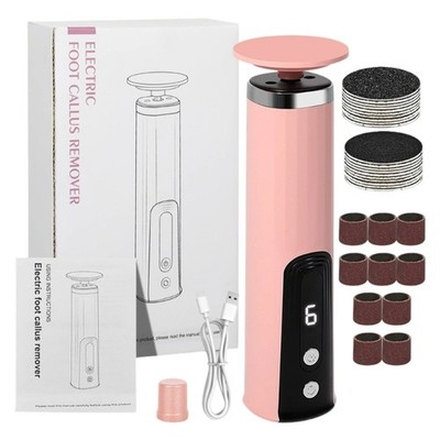 Ergonomic Design Rechargeable Foot File Machine Home Pedicure Essential Tool