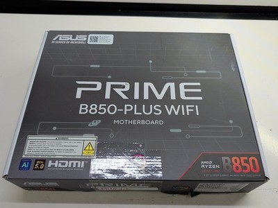 Asus Prime B850-Plus Wifi AM5 ATX AMD DDR5 Motherboard UNTESTED PARTS/REPAIRS