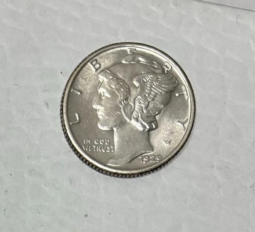 1929 Silver Mercury Dime, Brilliant Uncirculated