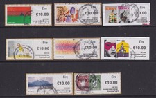 IRLANDA - 2022 Arte su Francobollo SOAR Post and Go Edizione Express Set di 8 CD - 181