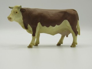 Schleich: Fleckvieh Cow Brown White Cow 1999