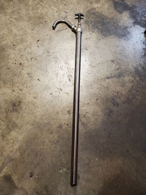 Stainless Steal Drum Pump 46''