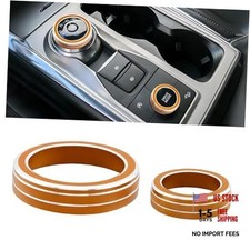 Orange Gear Shift Knob Drive Mode Accessories for 2024-2023-2022-2021 2020
