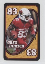 2024 Uno Fandom NFL Arizona Cardinals Gold Greg Dortch #83 0c4