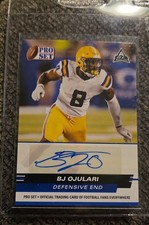 2022 Leaf Pro Set Draft - Autographs BJ Ojulari #PSA-BJO (AU, RC)
