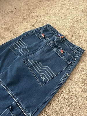 KIKWEAR “Known thru the Microphone” baggy Jeans jnco Like