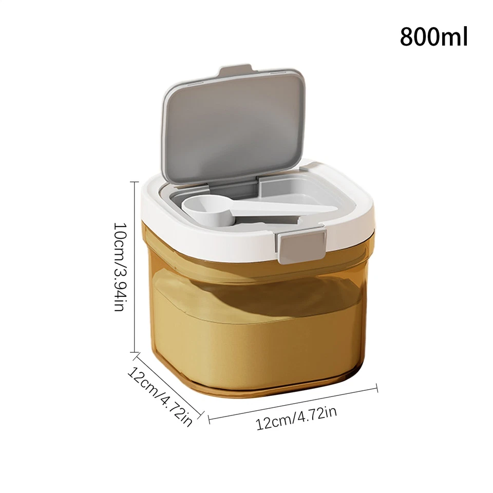 Baby Formula Dispenser On The Go, Non-Spill Formula Container To Go, Snack Box - image 2 of 4