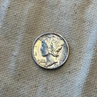 1931-S Mercury Dime Choice Almost Uncirculated AU+/UNC Coin, Cleaned #MM
