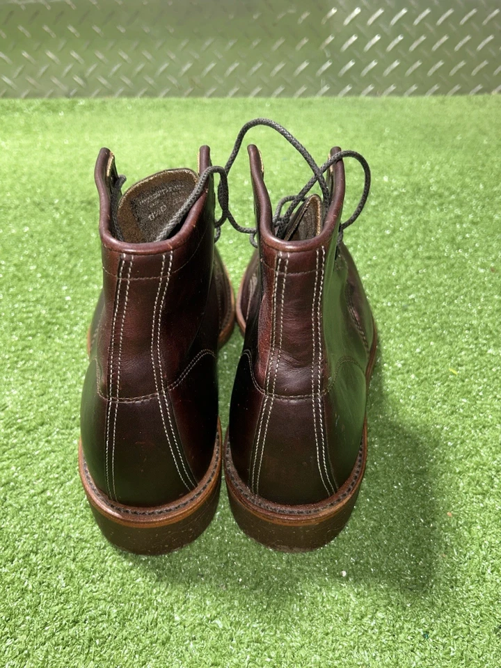 LL Bean Chippewa ботинки Katahdin железа работает мужчин 11,5 D красный вибратор кожи инженер - Изображение 4 из 4