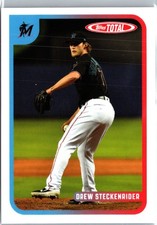 2020 Topps Total - Drew Steckenrider #93 Miami Marlins