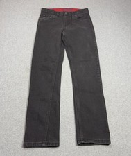 Levis 511 Jeans Boys 14 Regular 27x29 Black Slim Fit Straight Leg Cowboy Rodeo