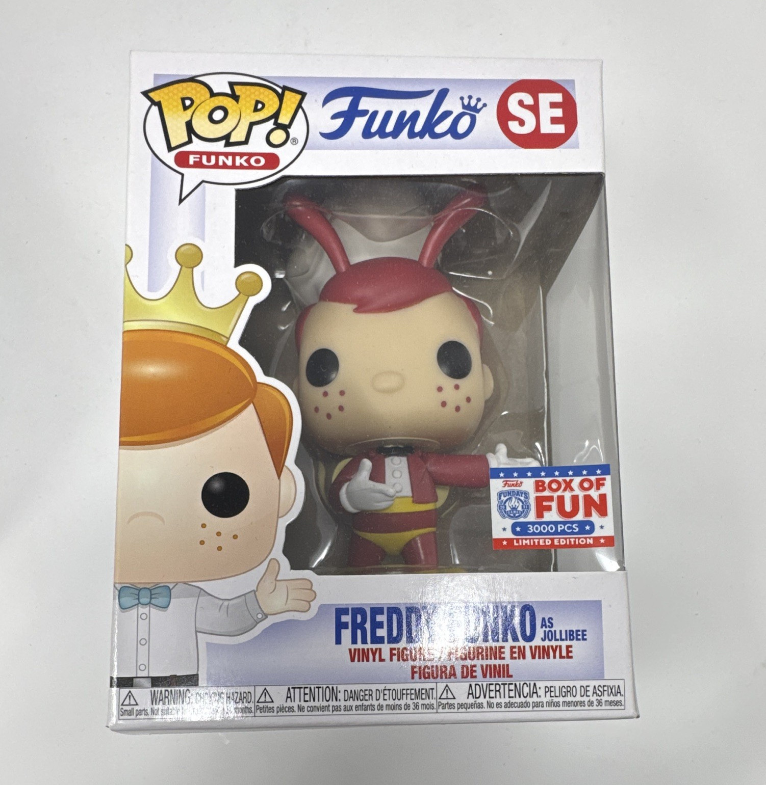 Funko Pop! Vinyl Freddy Funko as Jollibee Limited Edition 3000pc 2021
