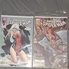 2009 Amazing Spider-Man #601 & 607 LOW GRADE READER COPIES