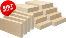 12PCS Woodstove Fire Bricks 9x4.5x1.25 Inch Fireplace Stove Replacement US