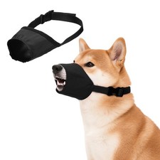 Quick Muzzle, Dog Mouth Cover Protection Dog Muzzles M, Black for Pet