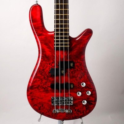 Warwick Pro Streamer LX 4st Birdseye Poplar Top (Dark Bleached Red TP HP) #13964