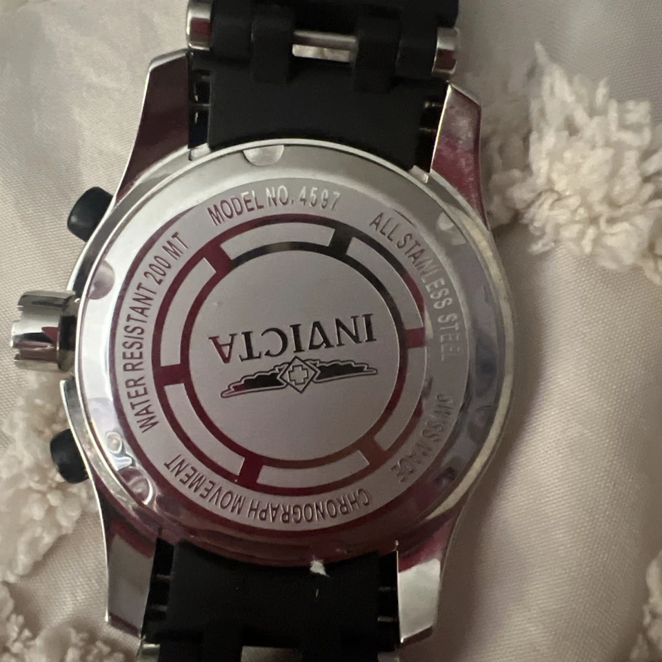 Reloj Cronógrafo Hombre Invicta Modelo 4597 Colección Especializada Sea Spider Foto 2 de 4