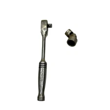 Snap-on Tools F-71-A 3/8" Drive Ratchet Chrome 7.25" USA Rare