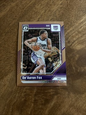 2024-25 Panini Donruss Optic De'Aaron Fox /99