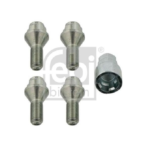 4X Radschraube FüR Peugeot 207-207+ WA WC 1.4 1.6 06 Bis 15 Febi Neu 199A9000-image