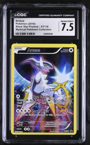 Arceus graded CGC 7.5 for sale on eBay