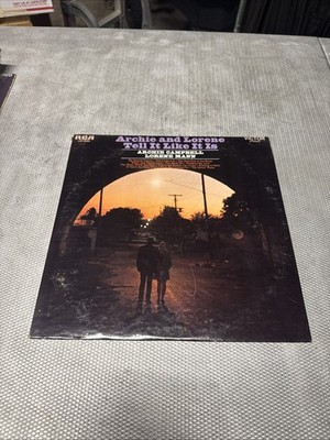 Vinyl Record Album Archie and Lorene Tell It Like It Is Vintage 1968