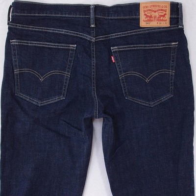 Herren Levi's 541 Athletic Tapered 18181 Stretch Tapered Blau Jeans W36 L30