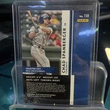 2018 Panini Elite Extra Edition - #158 Chad Spanberger /999 (RC)
