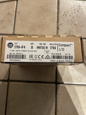 Allen -Bradley Compact I/O 4 Channel Analog Input Module 1769-IF4 B