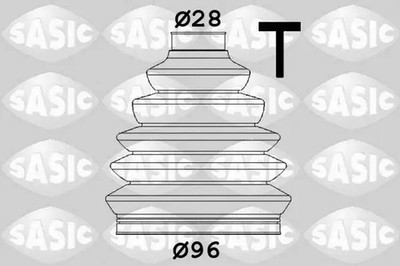 Abdeckung der Antriebswelle Vorderachse Thermoplast 1906159 SASIC für FORD S-MAX
