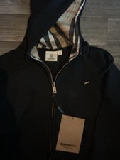 Burberry Men's Hoodie Size S Brand New with Tags Black
