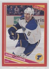 2013-14 O-Pee-Chee Wrapper Redemption Red Border Barret Jackman #208 0t2
