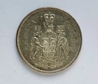 1966 CANADA SILVER 50 CENT - EF/AU - QUEEN ELIZABETH II HALF DOLLAR #664