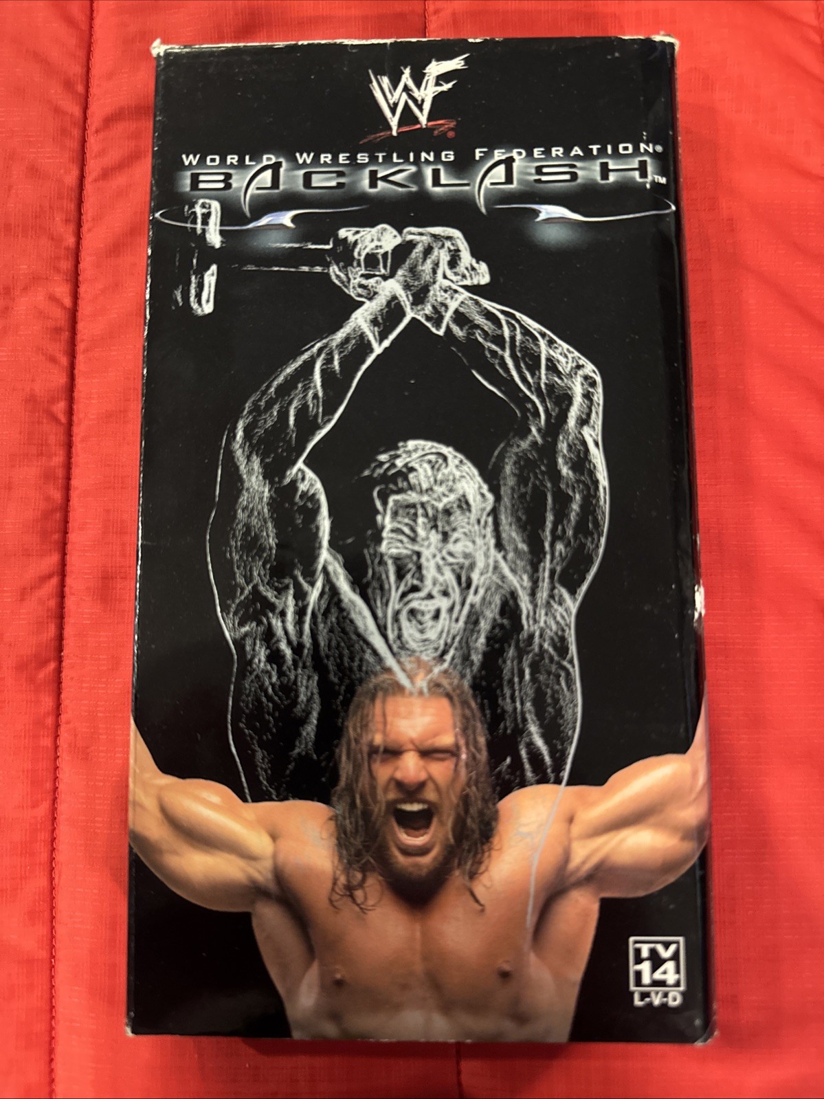 Backlash 2001 VHS Wrestling WWE WWF Triple H Stone Cold Undertaker Kane