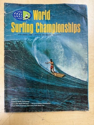 1966 World Surfing Championships Program | eBay