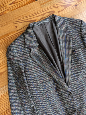Vintage Mens DESCH Sport Coat 42R US Size Wool Blazer Designer Jacket
