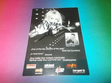 Princess Superstar Concetta Kirschner signiert signed Autogramm  Autogrammkarte