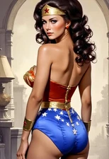 "Wonder Woman 88" 13x19 Fine Art Print Limited to Only 20 Hand-Numbered Copies