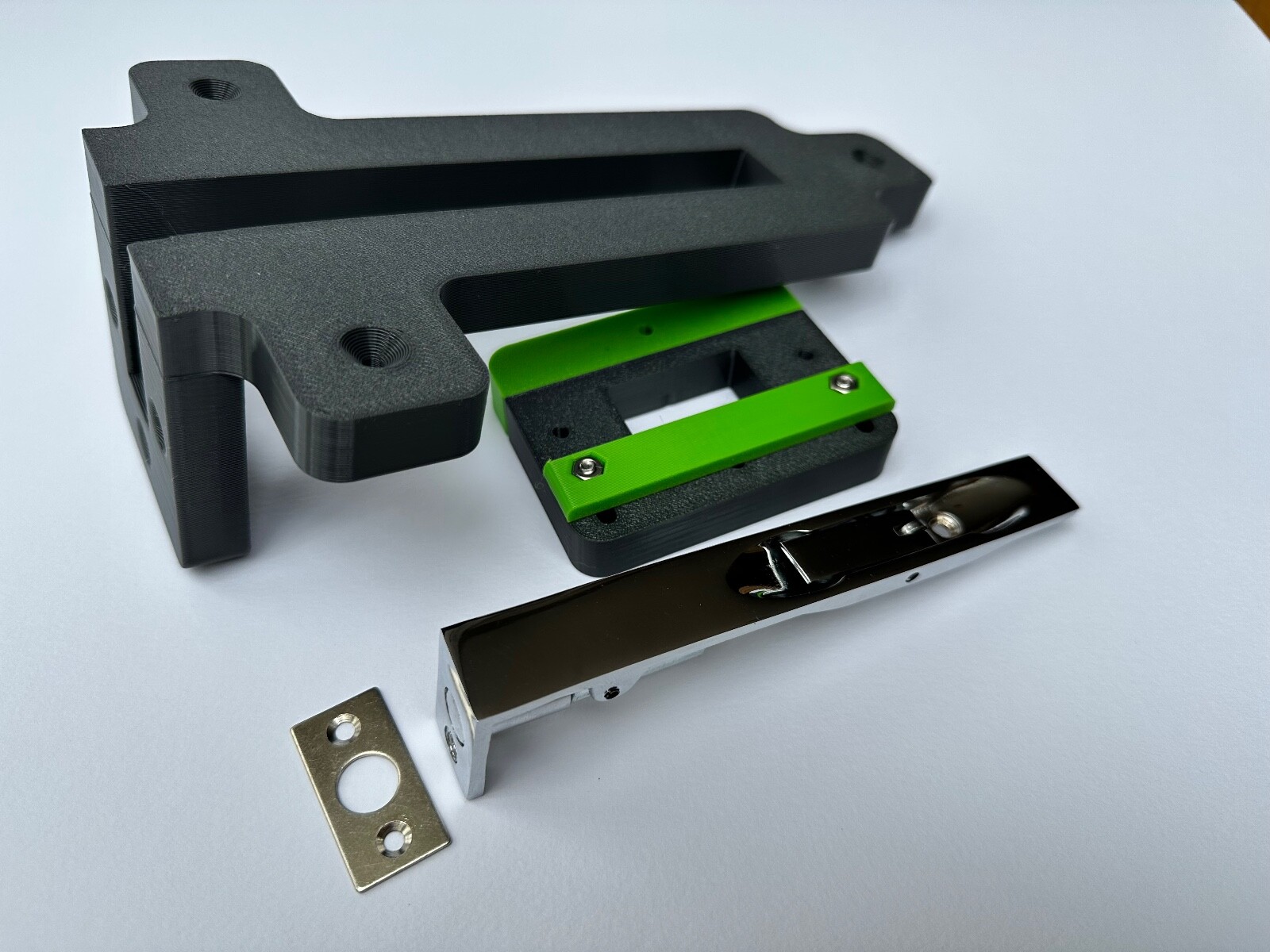 Flush Bolt Jig Router Template Smith & Locke 150mm eBay