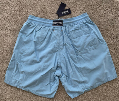 Maillot De Bain Vilebrequin Moorea Bleu Clair Taille 3XL (XXXL) - Neuf Avec étiquettes