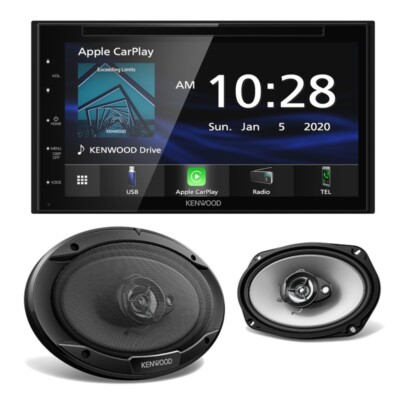 #ad #ad Kenwood DDX5707S 6.75quot; Double DIN Multimedia Receiver 6x9quot; Coaxial Speakers $512.98