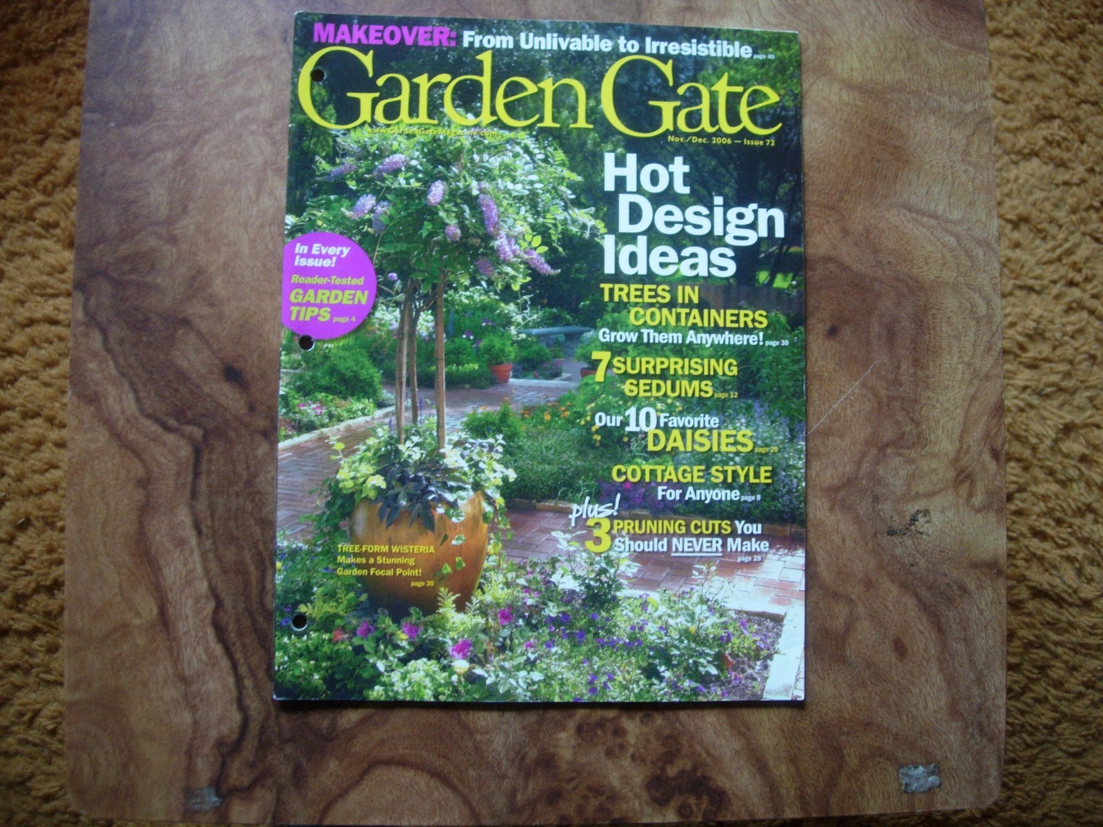 Garden Gate Magazine November/December 2006