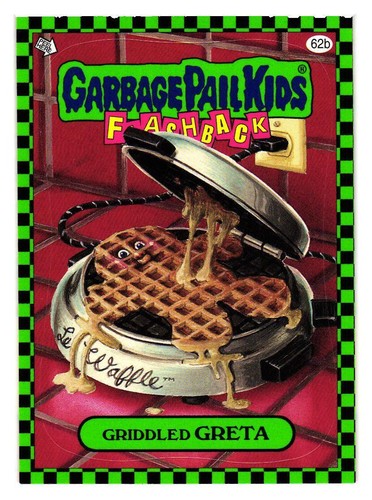 2010 GARBAGE PAIL KINDER FLASHBACK SERIE 1 WÄHLEN SIE IHRE KARTE GRÜNE PARALLELE AUFKLEBER - Bild 248 von 321